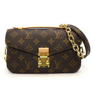 Louis Vuitton Monogram Metis Pochette EW 2way Shoulder Bag Brown